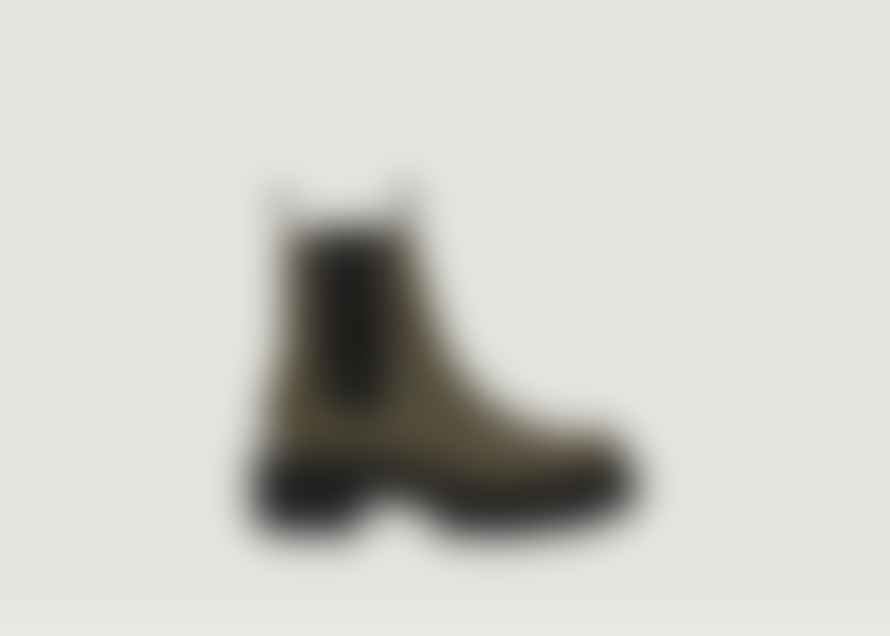 Maje Felsea Platform Leather Chelsea Boots