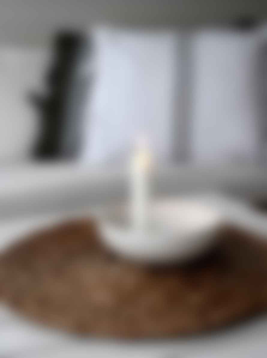 Storefactory Candlestick Lidatorp White ø16 cm