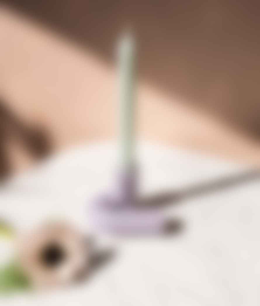Octaevo Templo Candle Holder - Lilac