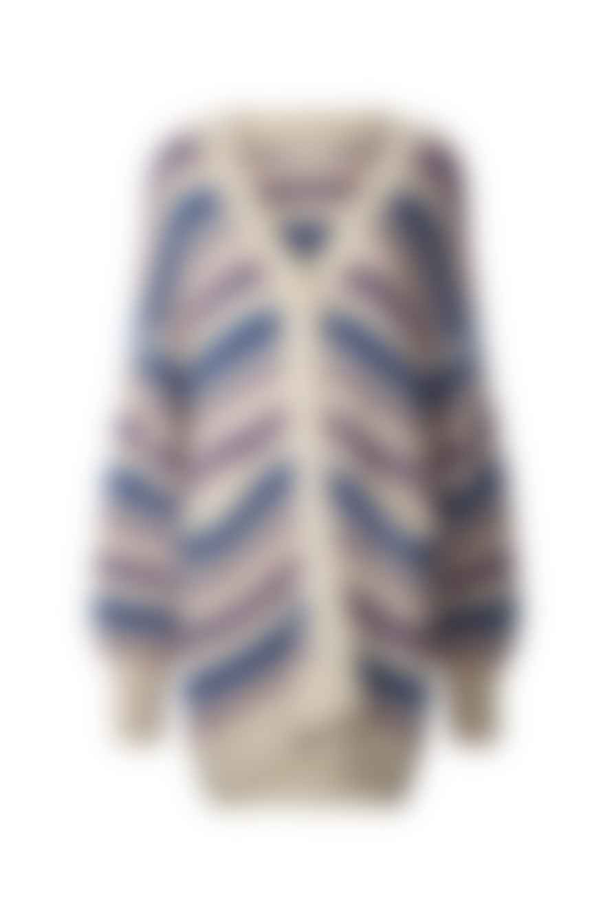 Lollys Laundry Carry Striped Longline Cardigan
