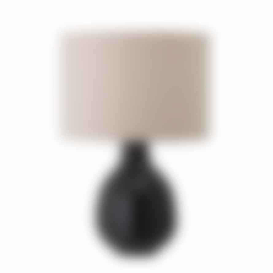 Bloomingville Lalin Table Lamp Black Terracotta