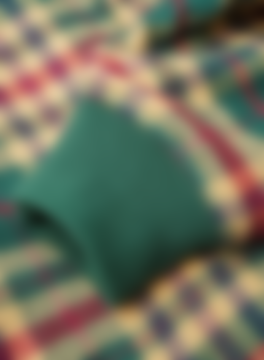  Portuguese Flannel Flannel Bomber Jacket Green