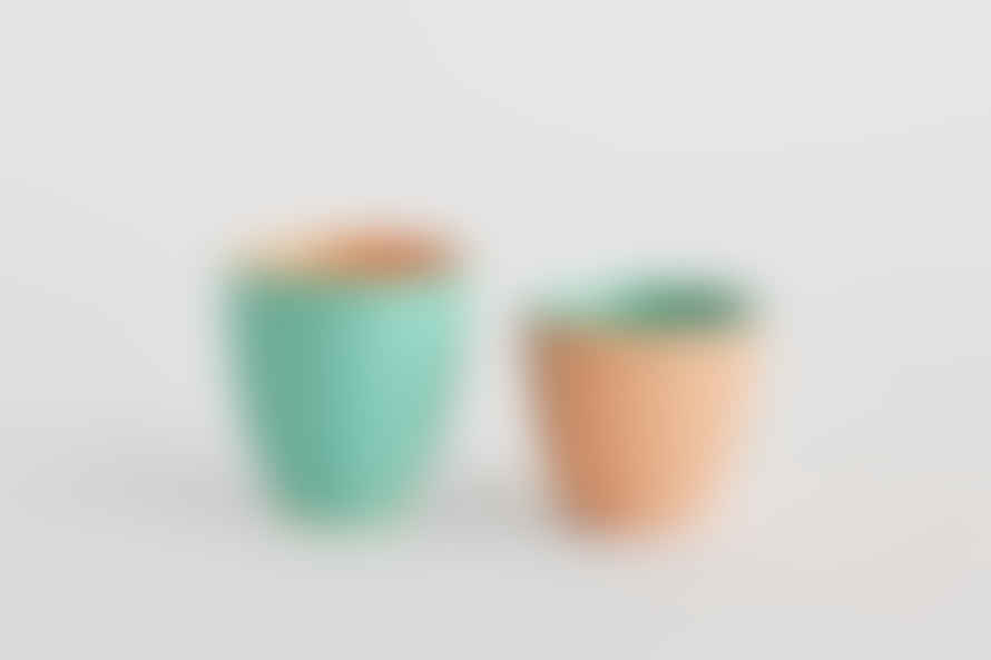 Kiwano Concept Handmade Coffee Cups | Set of 2