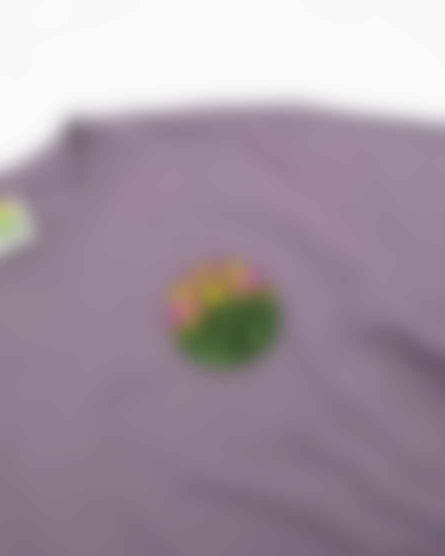 Hikerdelic Original Logo Short Sleeve T Shirt Lilac