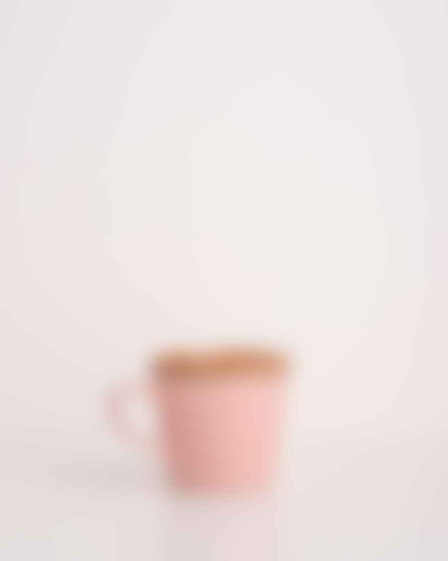 HKliving Ceramic 70s Cappuccino Mug Pink