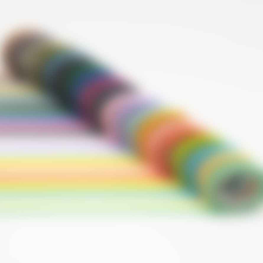 MT Set Of 20 Multicoloured Slim Washi Tapes