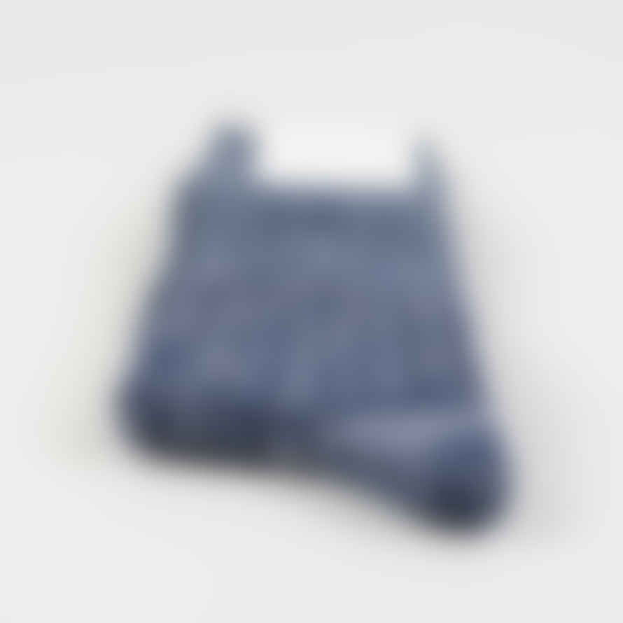 Democratique Socks Men's Socks - Relax Schooner Knit - Navy/Shaded Blue/Off White
