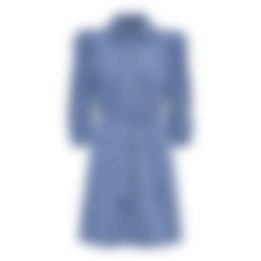 Selected Femme Blue Cord Dress 