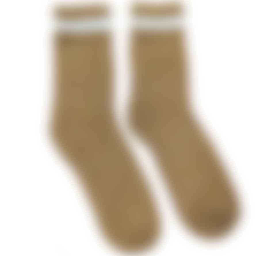 Joya Thick Mustard Wool Socks