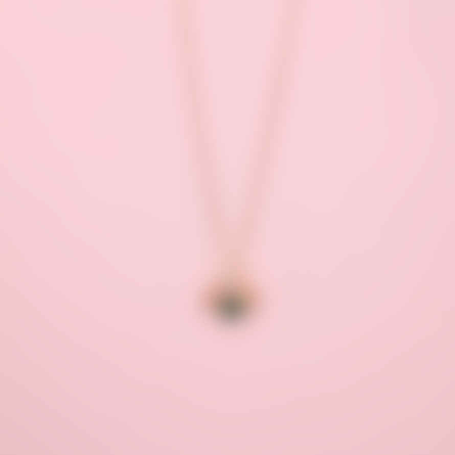SIXTON LONDON Bee Necklace With Sparkling