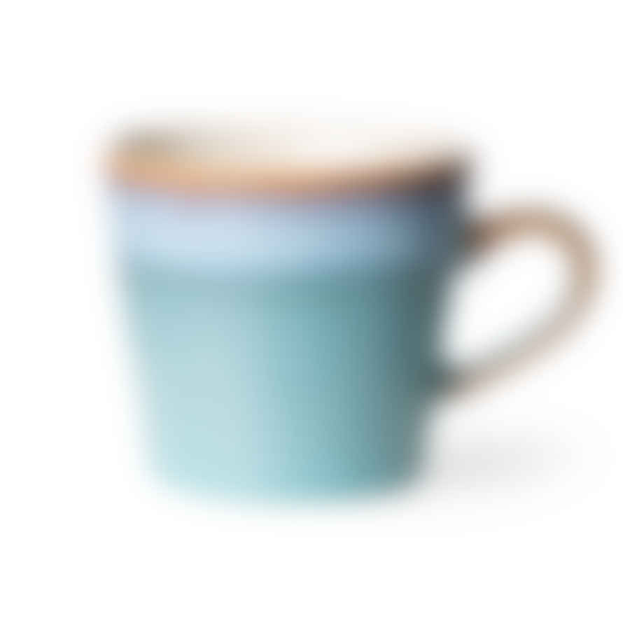 HKliving 70s Ceramics Cappuccino Mug - Dusk