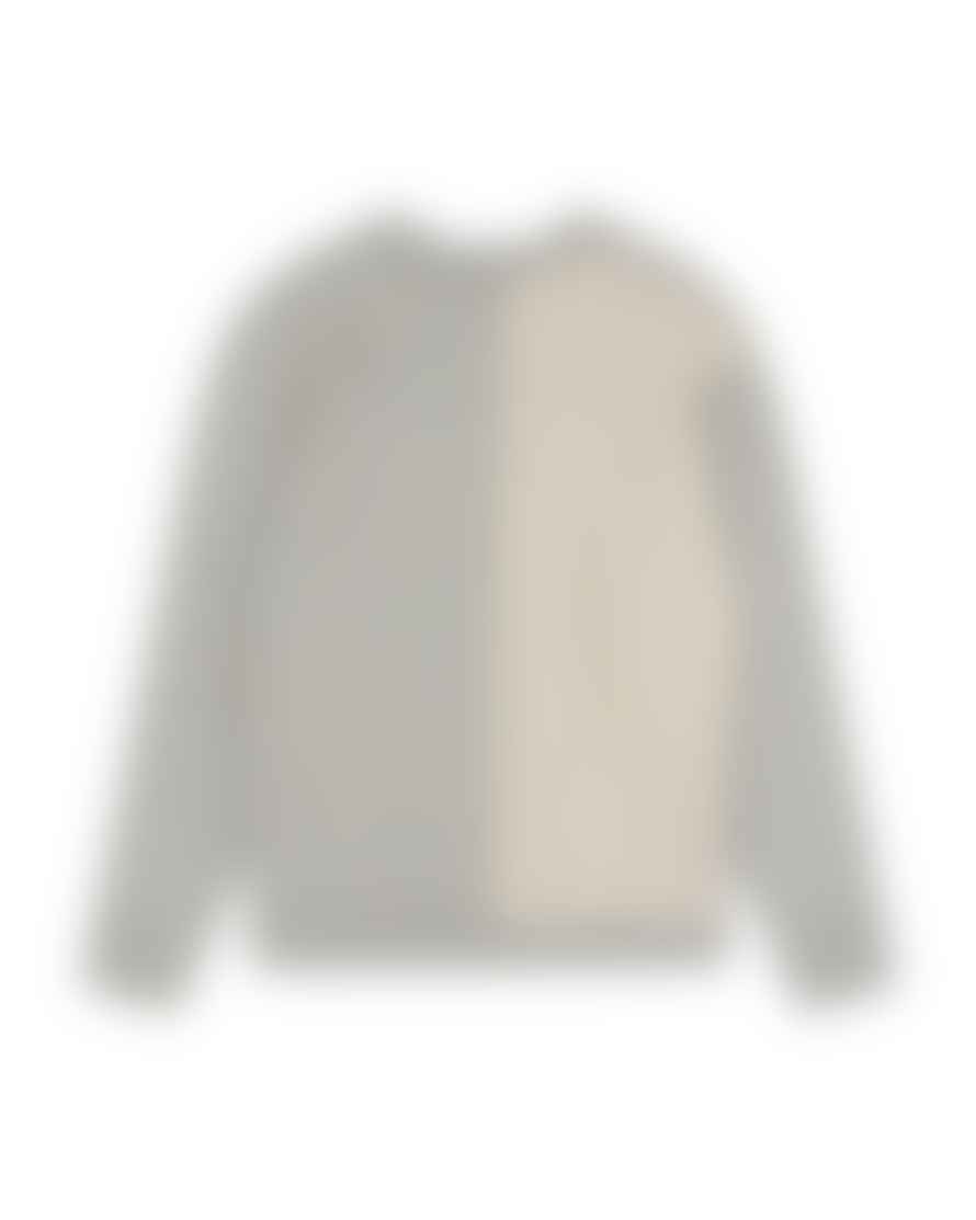 Etre Cecile Cecile Varsity Deconstructed Sweatshirt - Grey Marle 