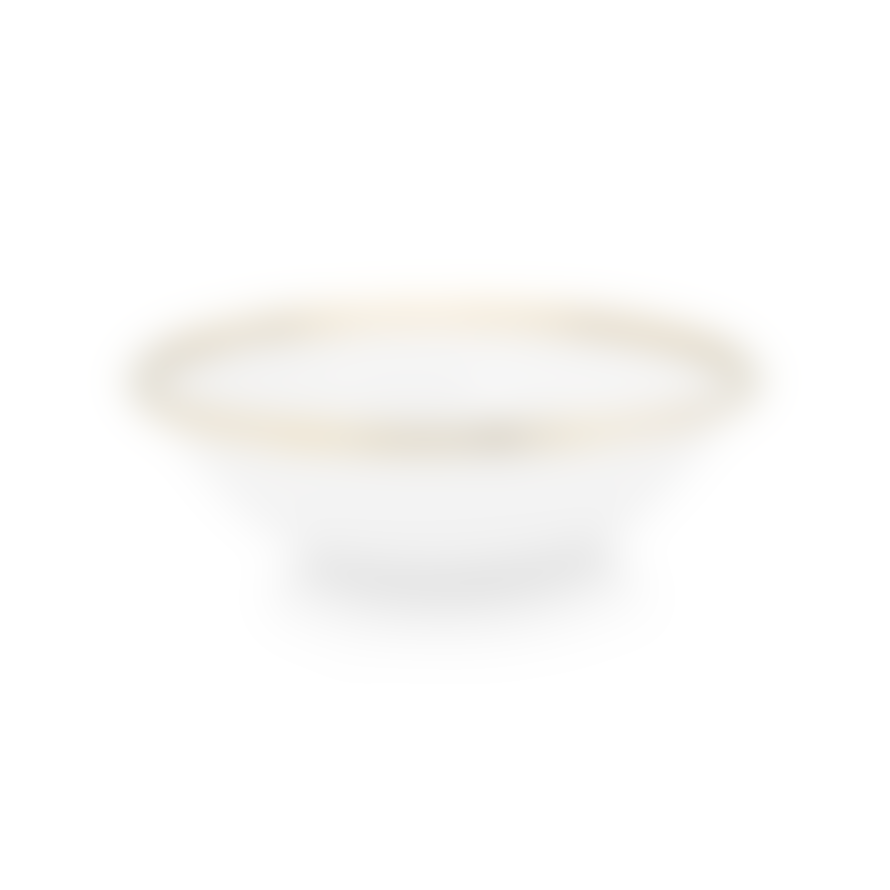 Vtwonen Tableware Collection White Gold - Set of 16