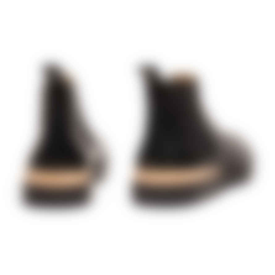 Tracey Neuls JON Smoke | Black Leather Chelsea Boot