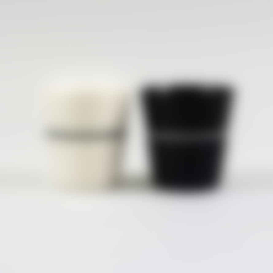 Sue Ure Maison Small Porcelain Beaker Ambit - Black
