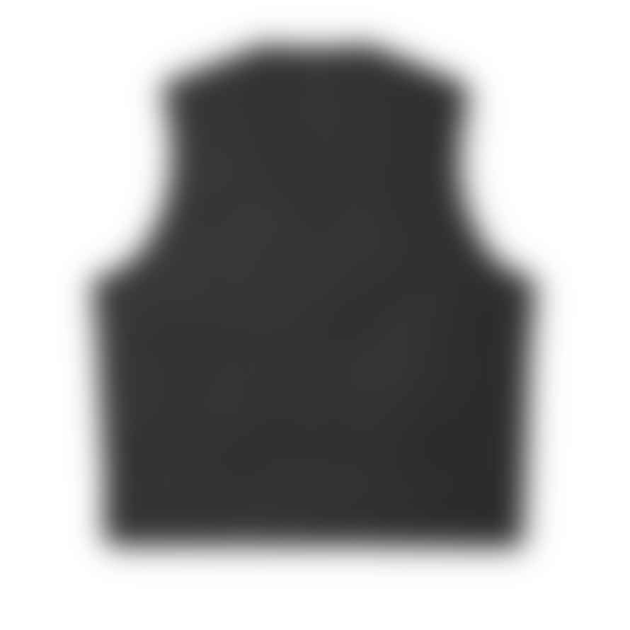 Filson Mackinaw Lined Tin Cloth Vest Cinder
