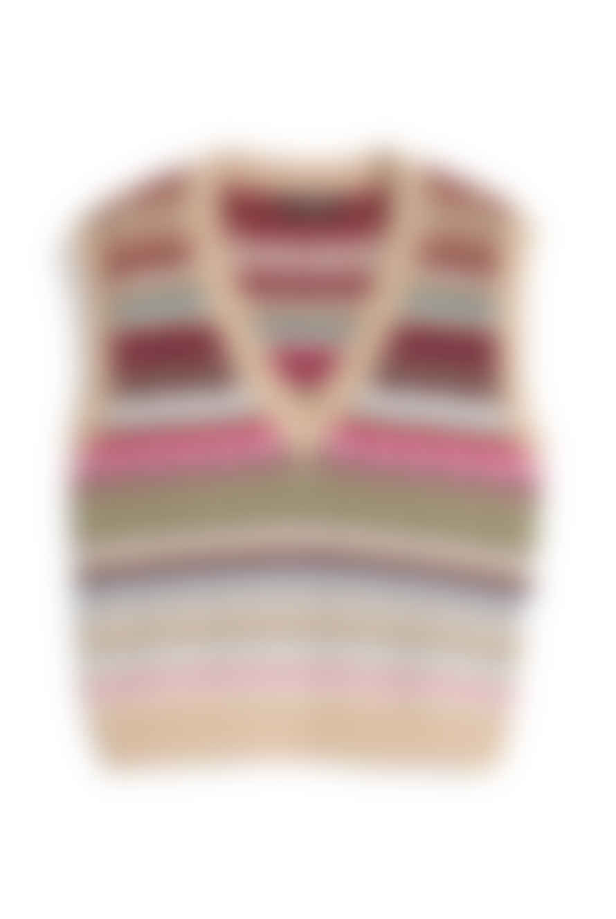 Weekend MaxMara Esperia Jacquard Cotton-Blend Knitted Gilet - Multicolour