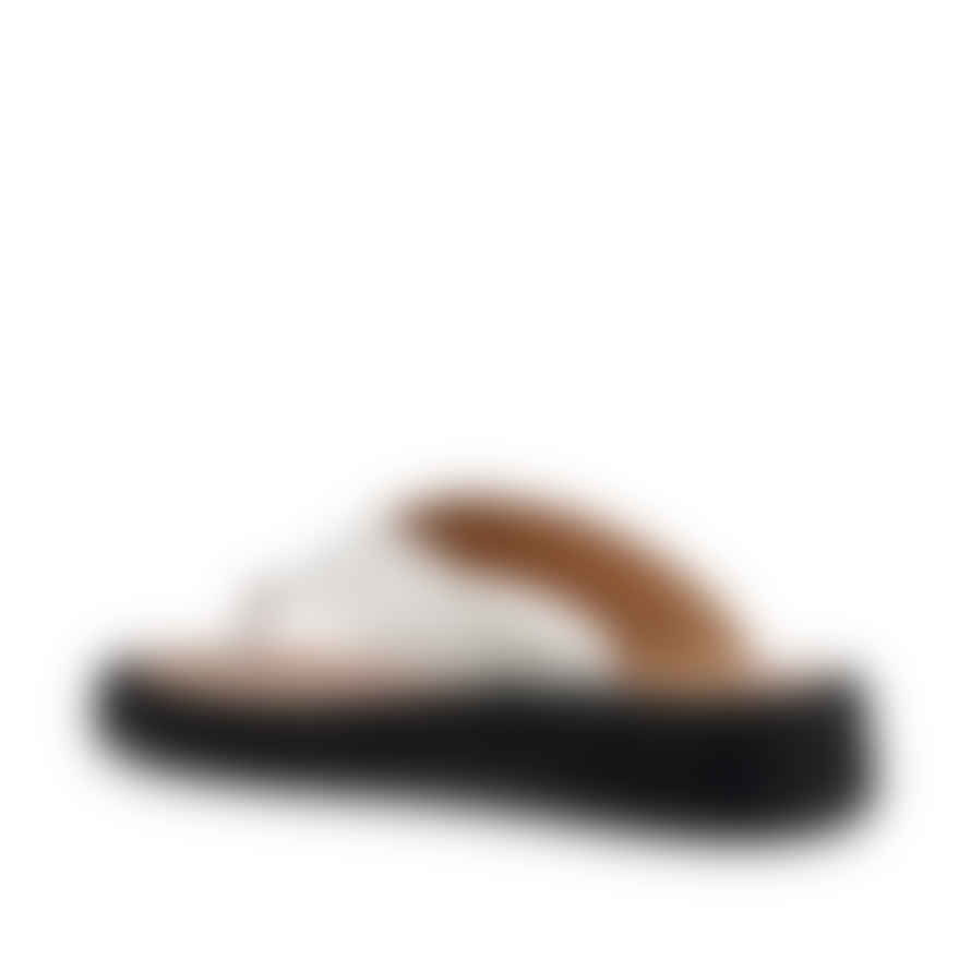 Shoe The Bear Astrid Thong Sandal - White Croc
