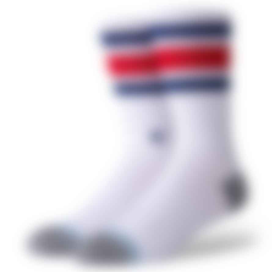 Stance Boyd Staple Socks in White