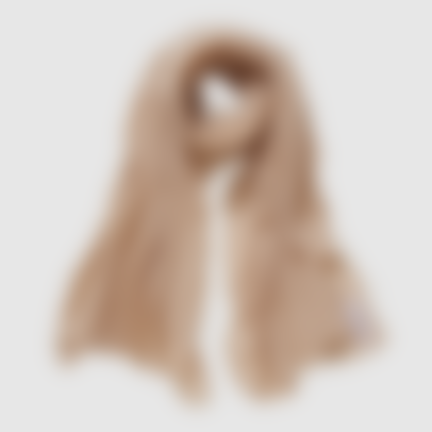 Pur Schoen Hand Felted 100% Cashmere Soft Scarf - Sand-Camel + Gift 