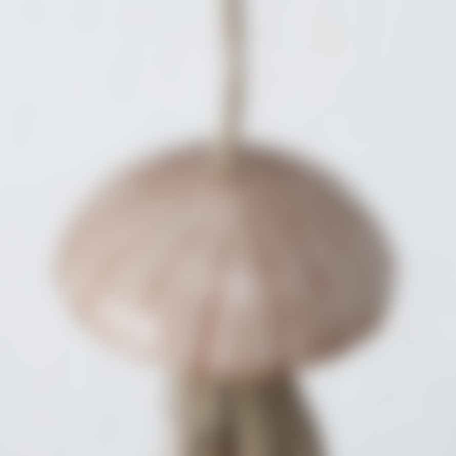 &Quirky Hanging Jellyfish Ornament : Brown or White