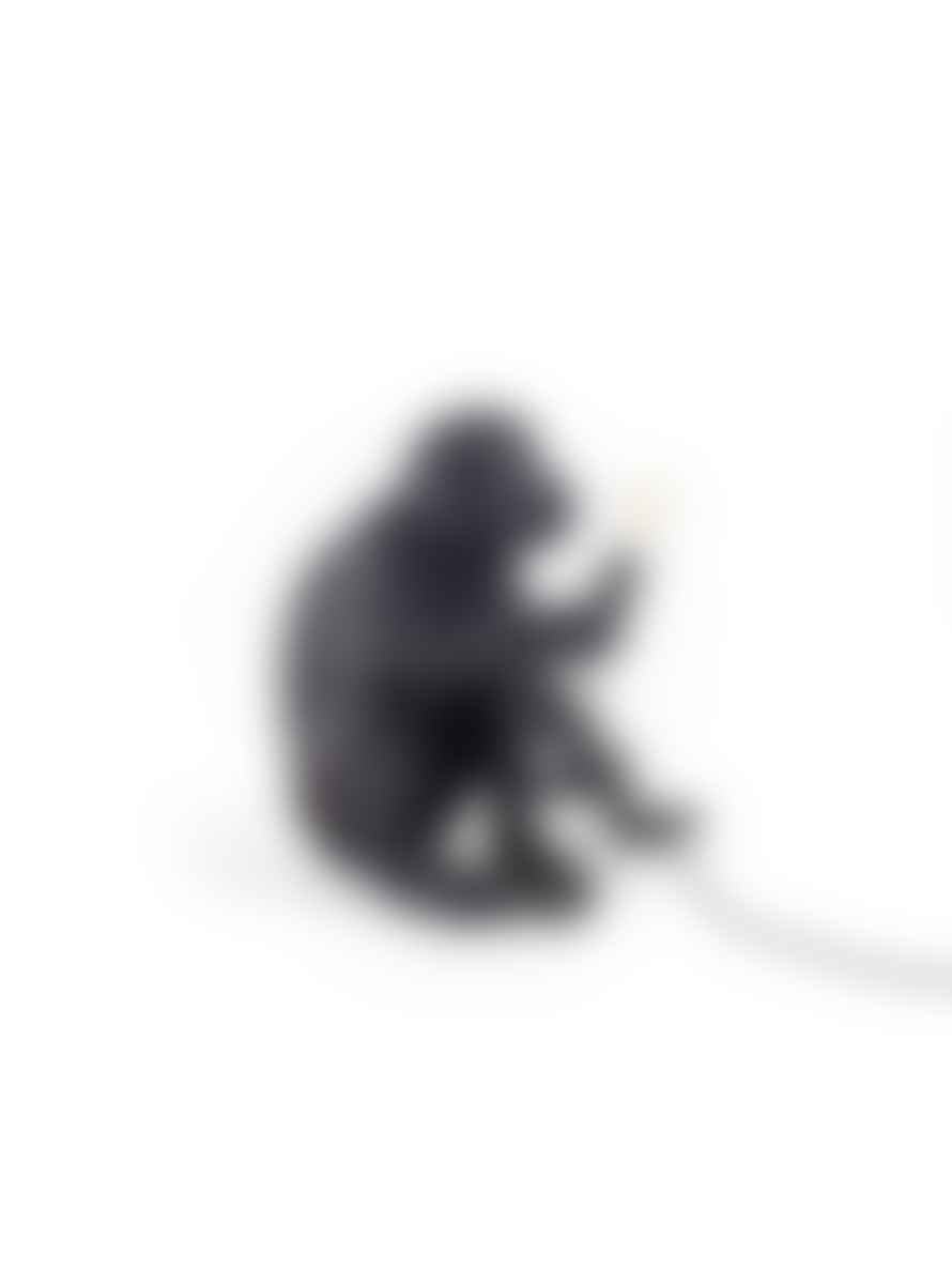 Seletti Black Sitting Version Monkey Lamp