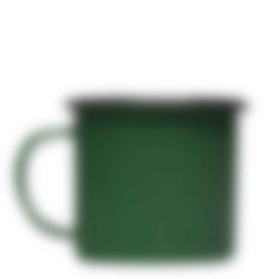 foret Bean Enamel Mug Dark Green