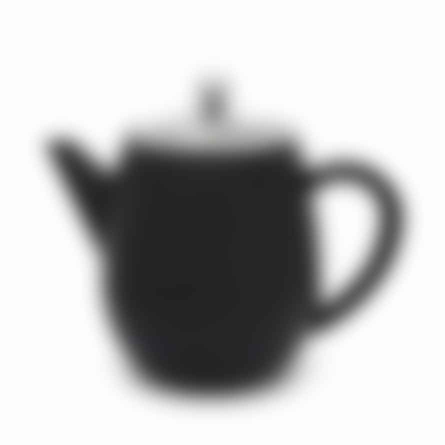 Bredemeijer Holland Bredemeijer Teapot Double Wall Duet Design Eva 1.1l In Matt Black With Stainless Steel Lid