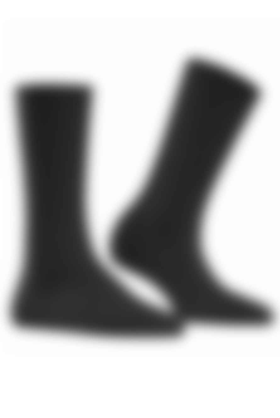 Falke Cosy Wool Boot Socks - Anthracite Melange