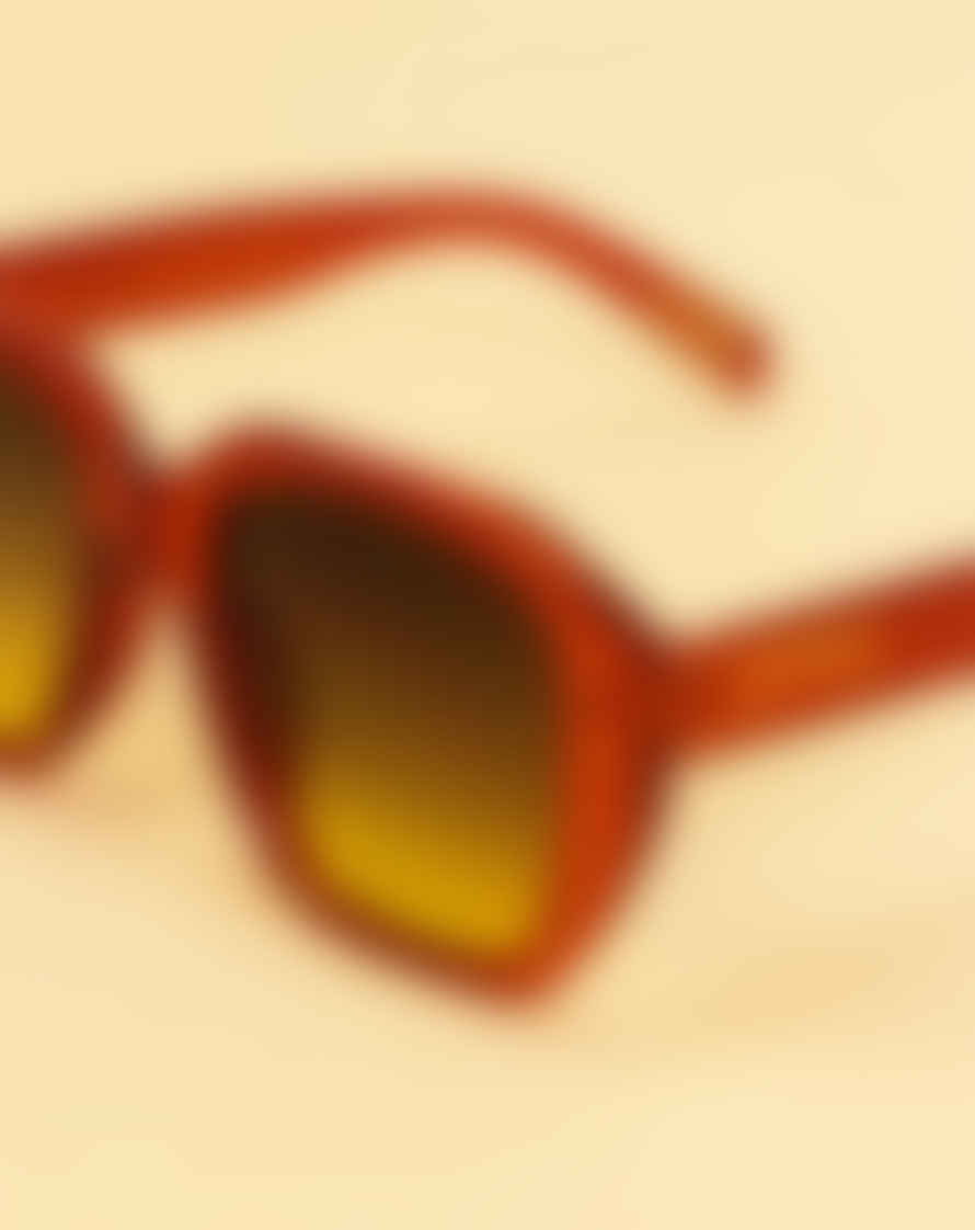 Powder Jolene Rust Sunglasses