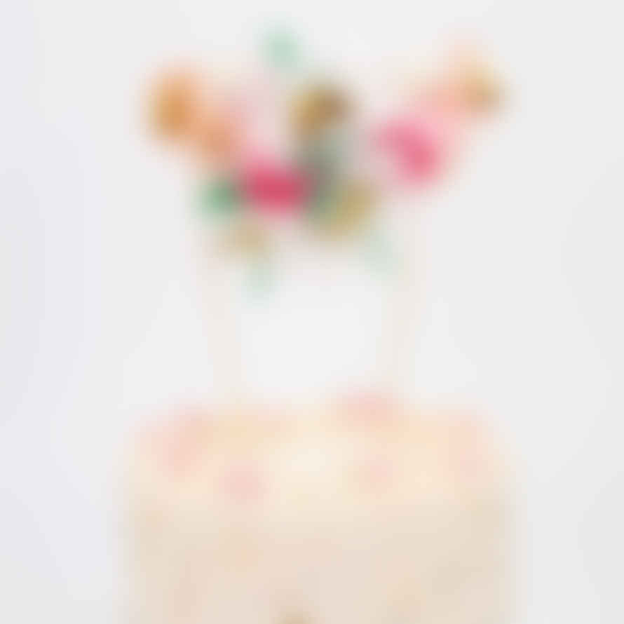 Meri Meri Paper Flower Cake Topper