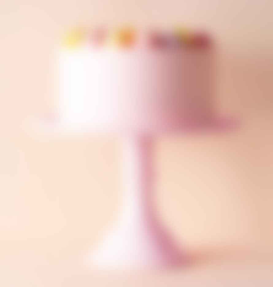 A Little Lovely Company Pink Cake Stand Large