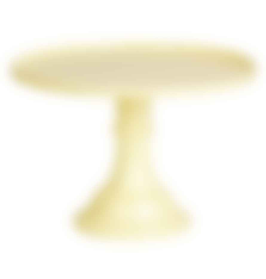 A Little Lovely Company Yellow Cake Stand Large