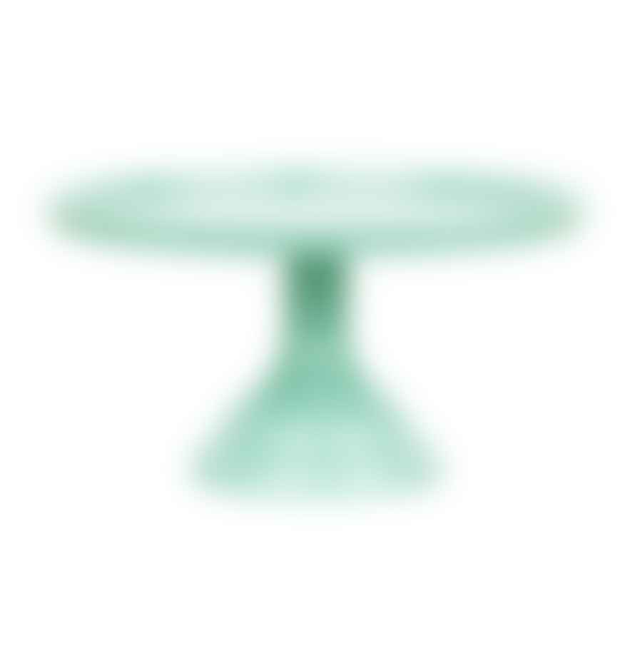 A Little Lovely Company Mint Cake Stand Small