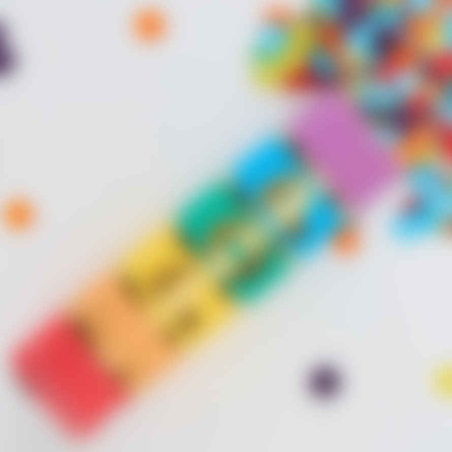 Gingerray Rainbow Biodegradable Confetti Cannon