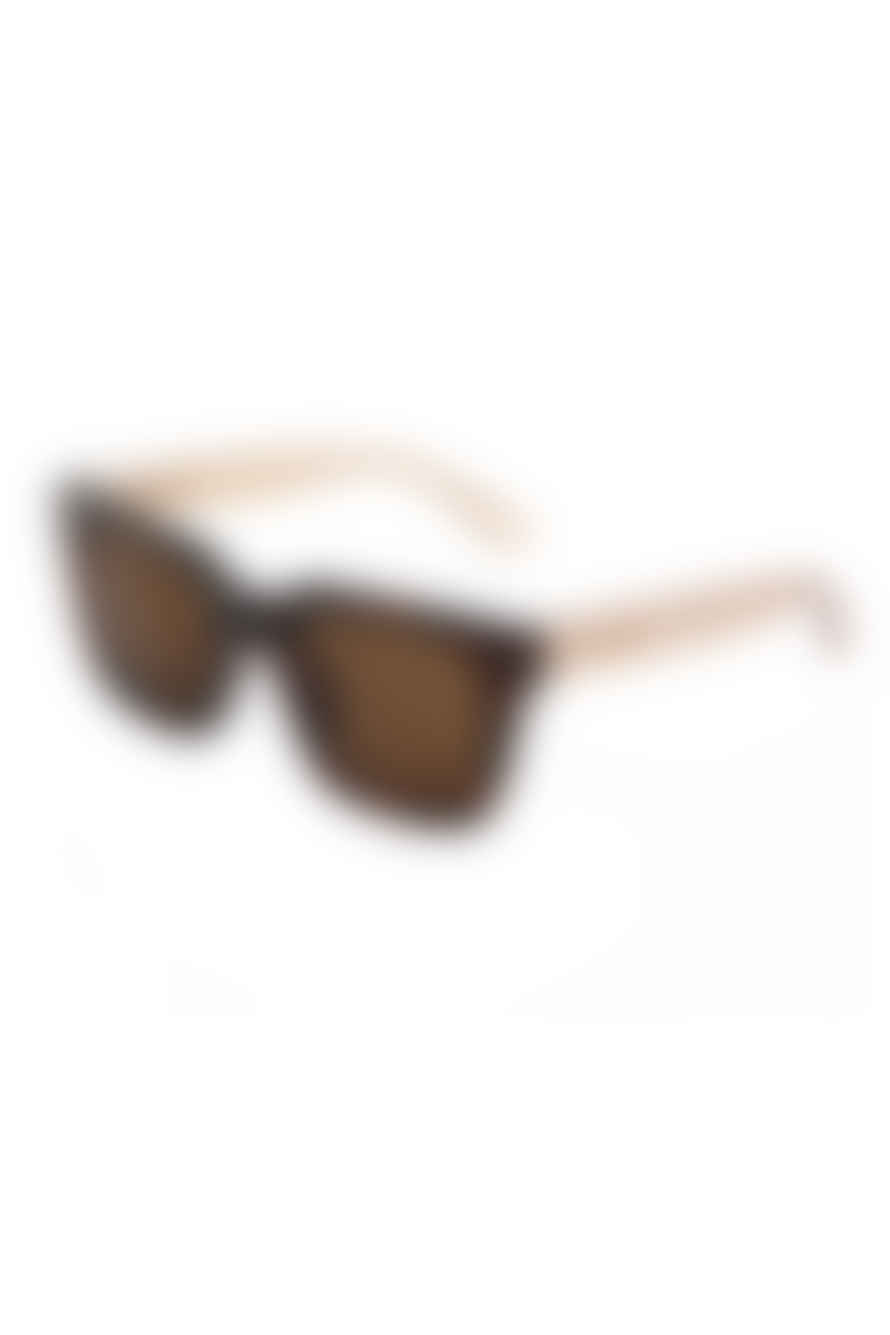 A Kjærbede Nancy Demi Tortoise Sunglasses