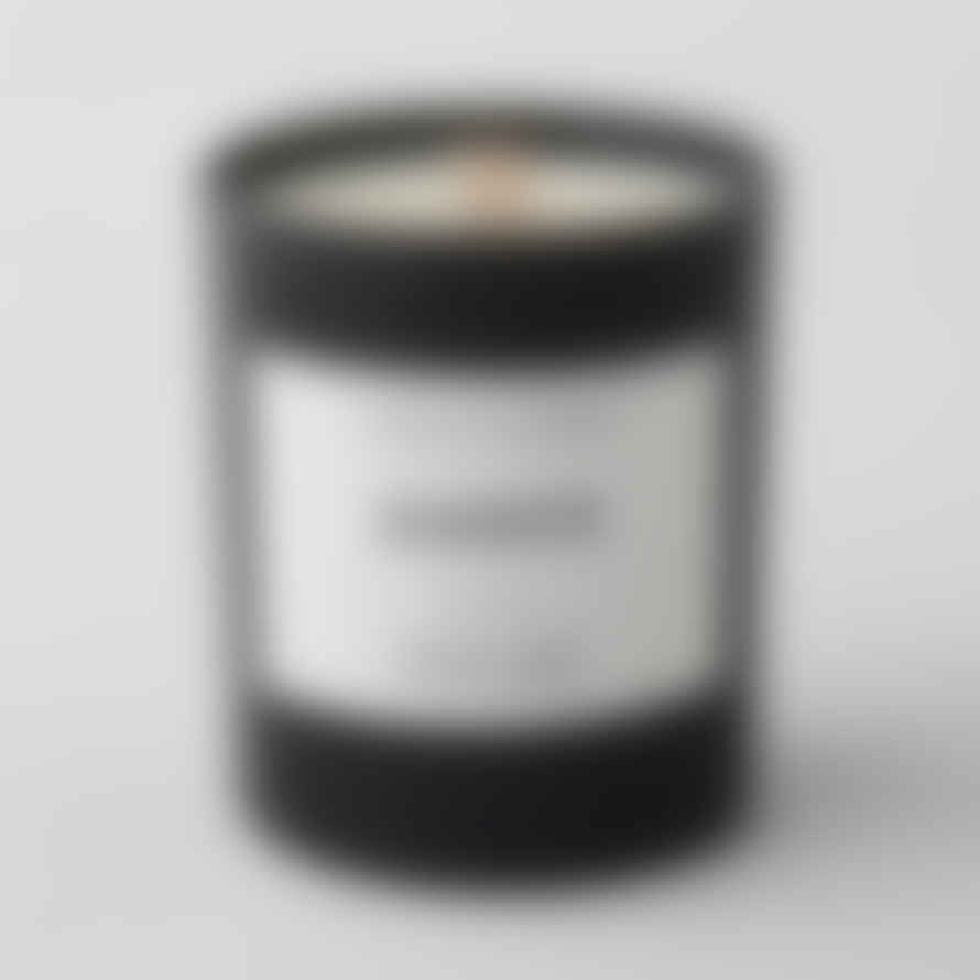 Union Of London Amber Candle - Black - Large