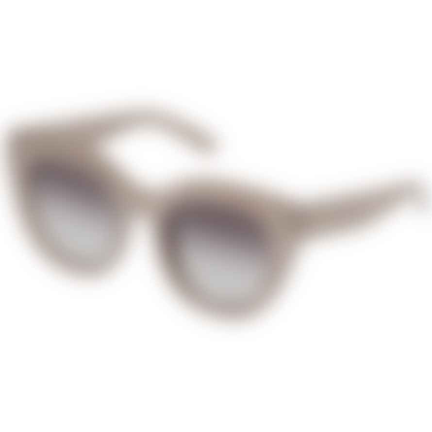 Le Specs Air Heart Oat Meal Cat Eye Sunglasses 
