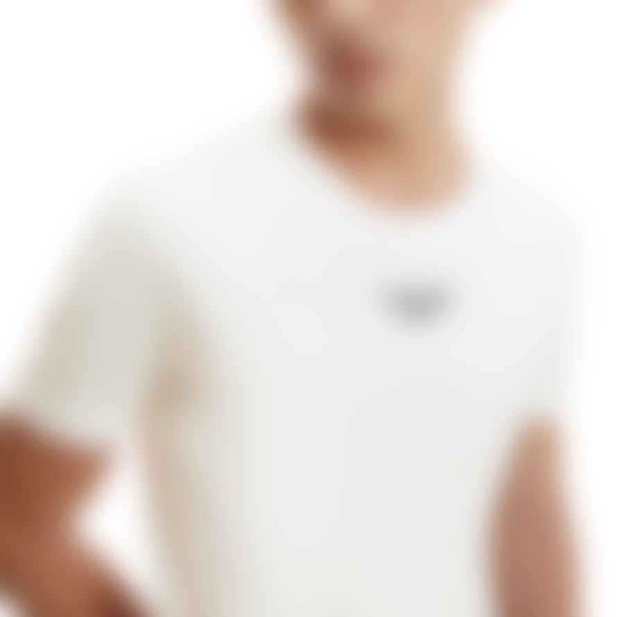 Calvin Klein Stacked Logo T-Shirt - Eggshell
