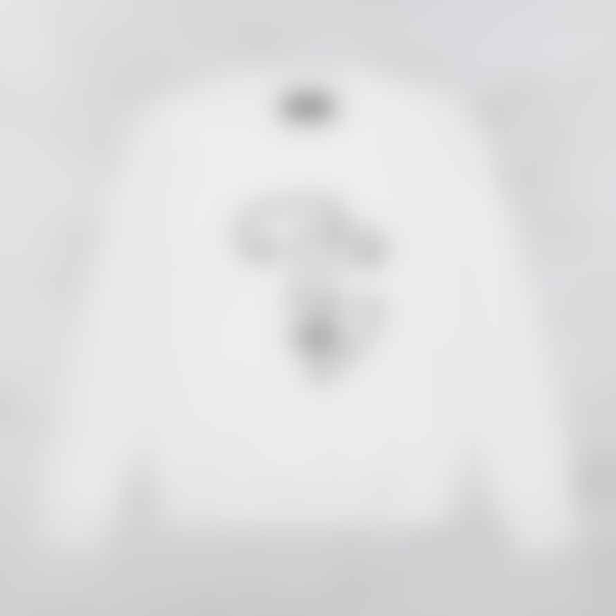 AV London White Profile Sweatshirt 
