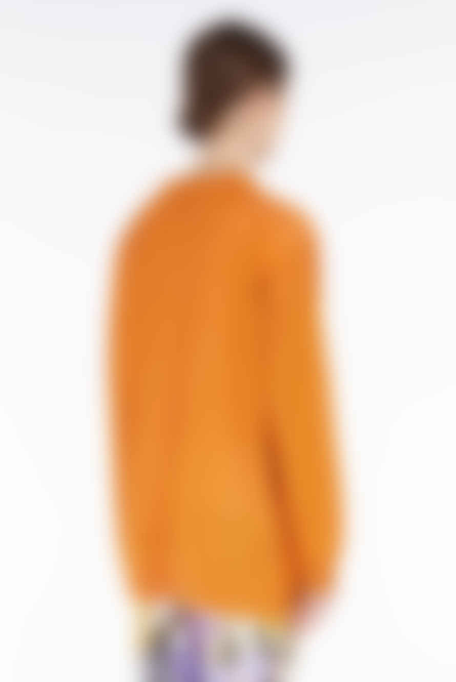 Weekend MaxMara Undici Linen Cardigan - Orange