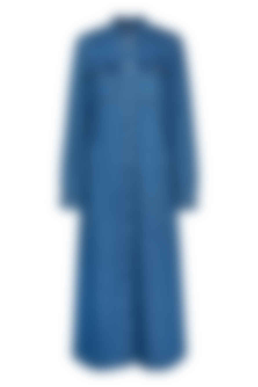 Gestuz Dress Umatillagz Mid Blue