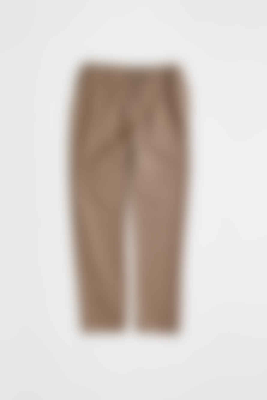 A KIND OF GUISE Elasticated Wide Trousers Driftwood Check