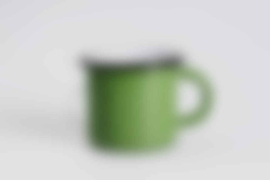 Zangra 40cL Green Enamel Mug