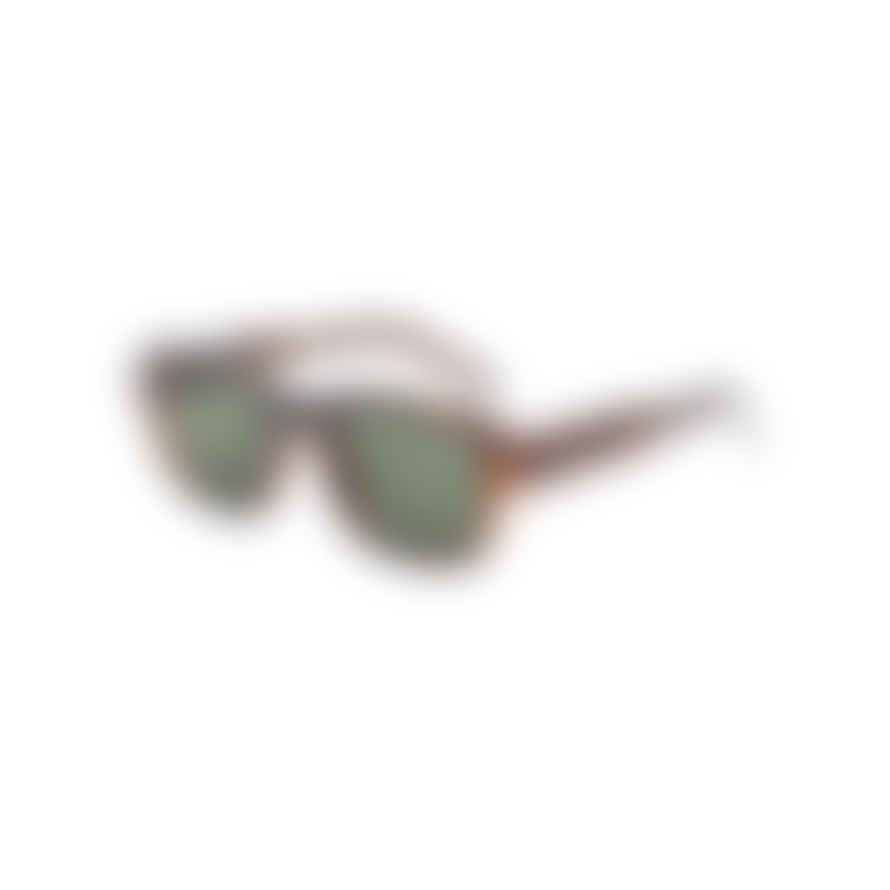 A Kjærbede Halo Sunglasses Demi Tortoise