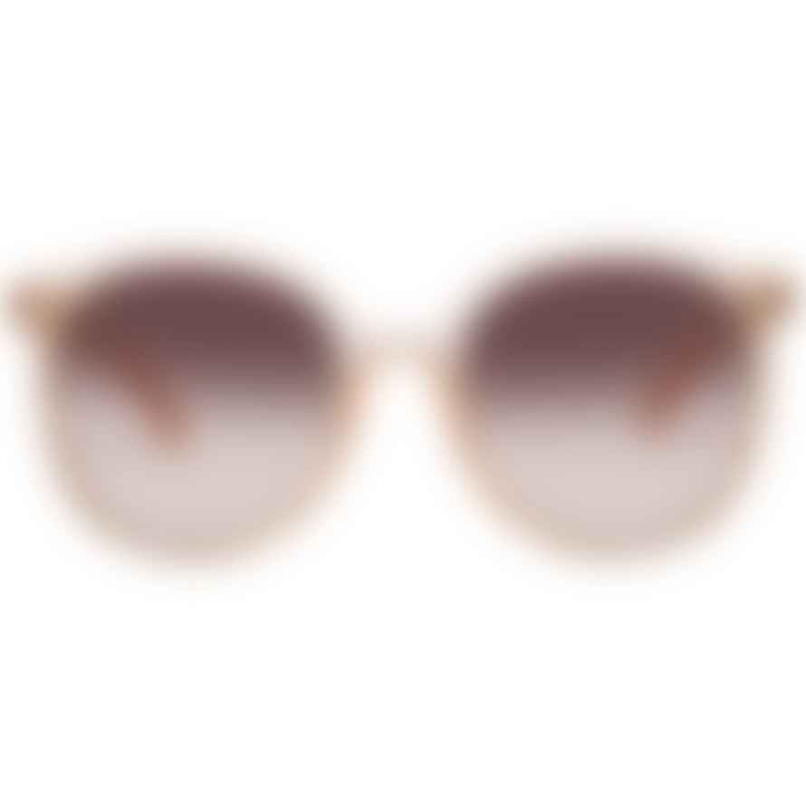 Le Specs Momala Nougat Brown Grad Lens