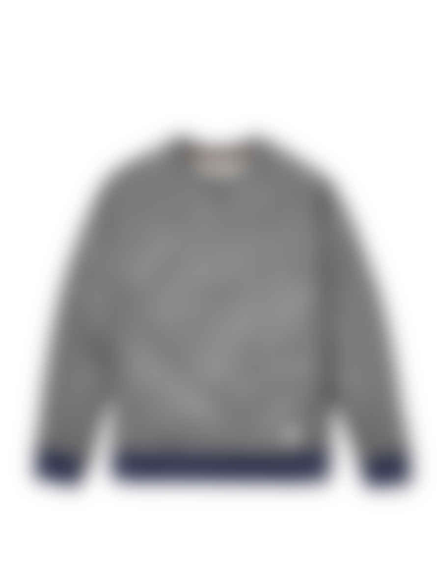 Admiral Sporting Goods Co. Rowley Sweatshirt - Condor Grey Marl/Grackle Blue Marl