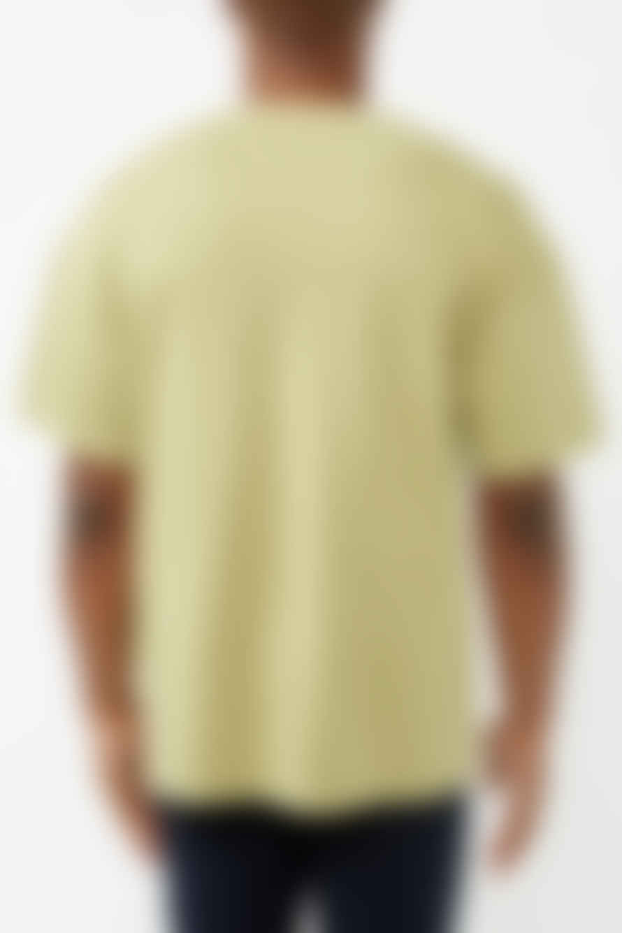 Knowledge Cotton Apparel  Sage Nuance By Nature Oversized Tee