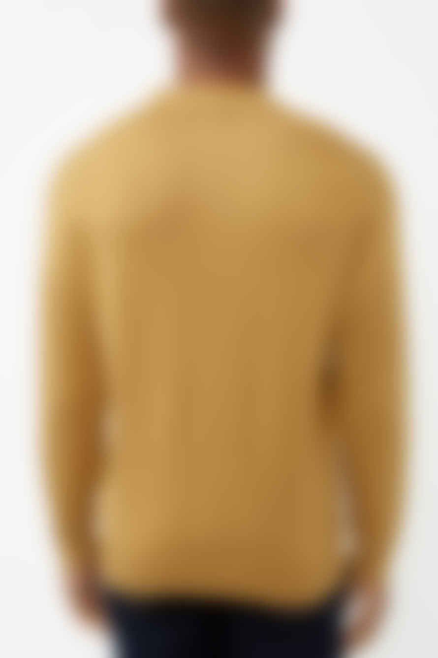 Thinking Mu Ochre Vincent Knitted Polo