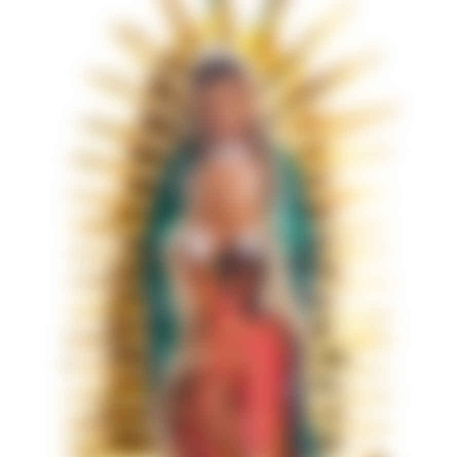 Fantastik Small Virgin Of Guadalupe Figure